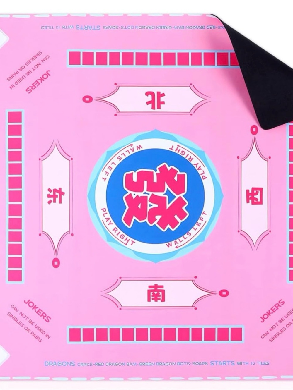 Pink Mahjong Game Mat